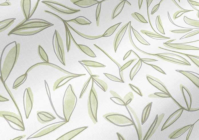 Winding Leaves, Verde - Twist&Fit Roller Blind - Image 4